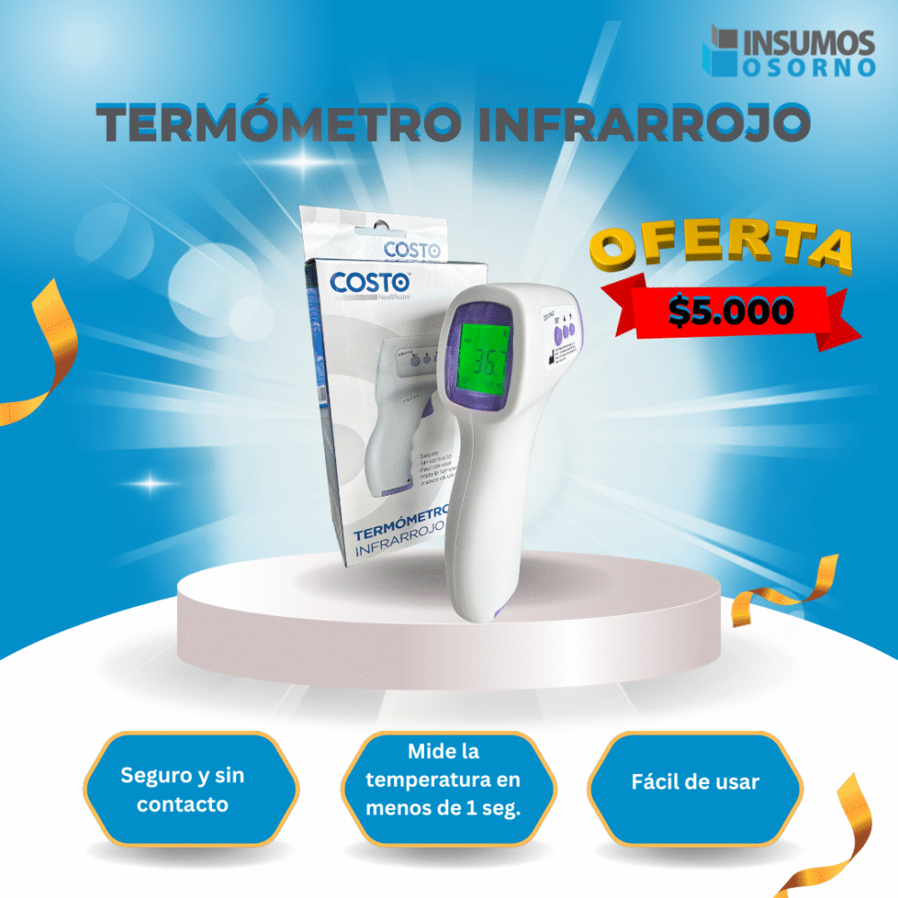 OFERTA - TERMÓMETRO DIGITAL INFRARROJO