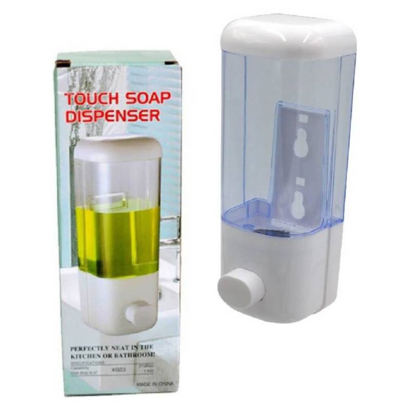 DISPENSADOR JABÓN LÍQUIDO GEL SHAMPOO BAÑO COCINA 500ml